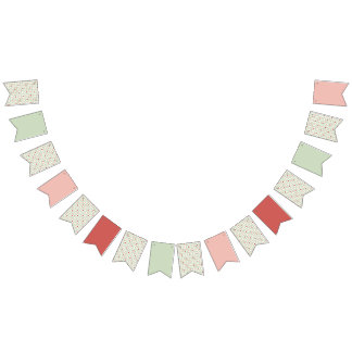 Strawberry Gingham First Birthday  Bunting