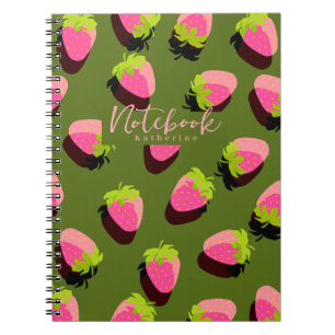 Strawberry Grass Notebook