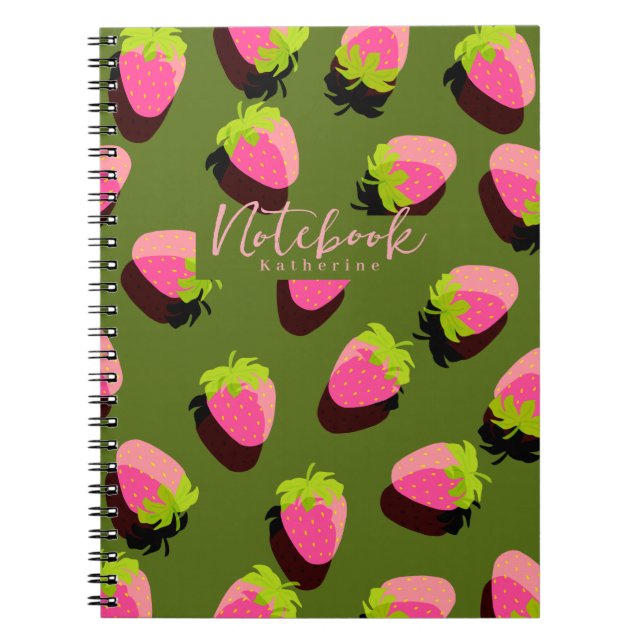 Strawberry Grass Notebook (Front)