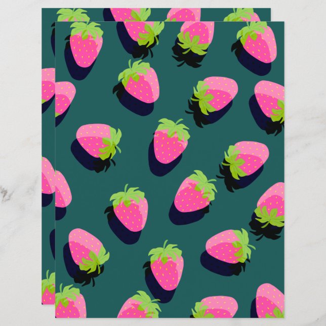 Strawberry Green (Front/Back)