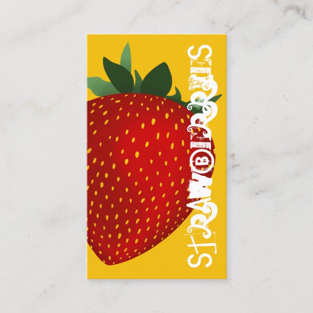 strawberry grunge loyalty card (Front)
