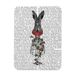 Strawberry Hare Magnet