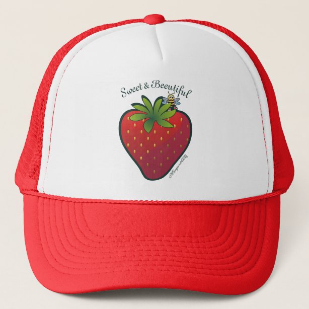 Strawberry Hats & Caps | Zazzle UK