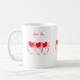 Strawberry Hearts Coffee Mug