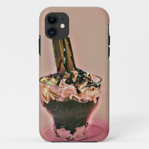 Strawberry ice cream iPhone 11 case