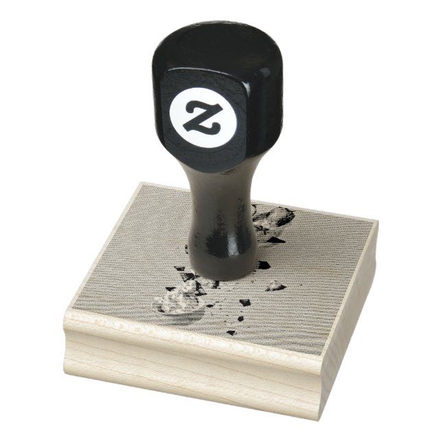 Strawberry ice cream fruits rubber stamp (Stamp)