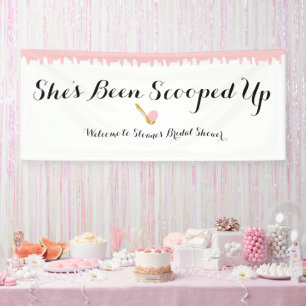 Strawberry Ice Cream Social Welcome Banner