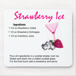 Strawberry Ice Mouse Mat