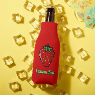 Strawberry Icon Bottle Cooler