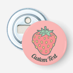 Strawberry Icon Bottle Opener