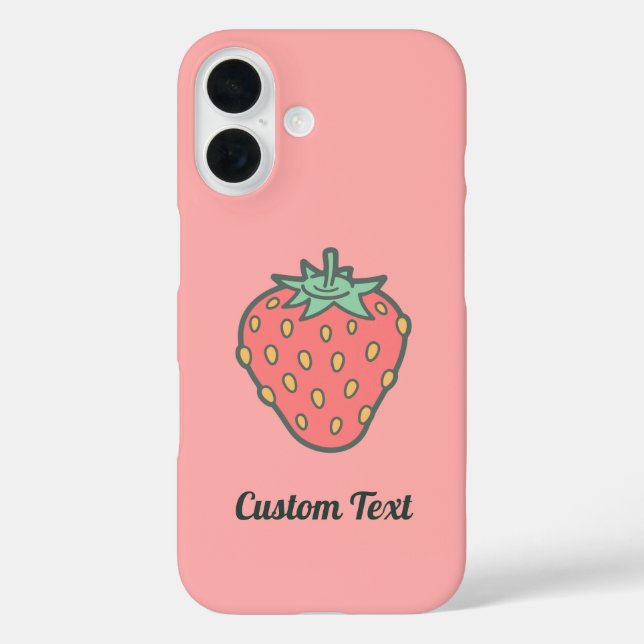 Strawberry Icon Case-Mate iPhone Case (Back)