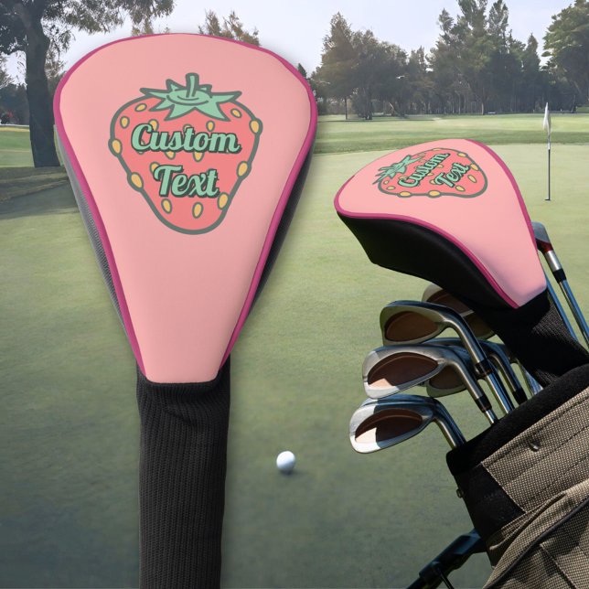 Strawberry Icon Golf Head Cover (Creator Uploaded)