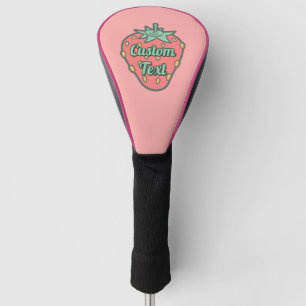 Strawberry Icon Golf Head Cover