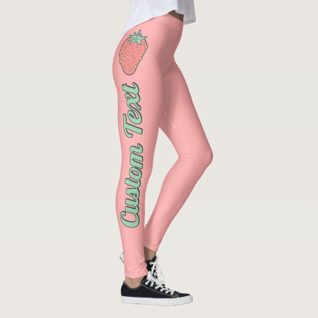 Strawberry Icon Leggings (Right)