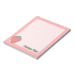 Strawberry Icon Notepad