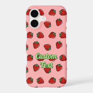 Strawberry Icon Pattern