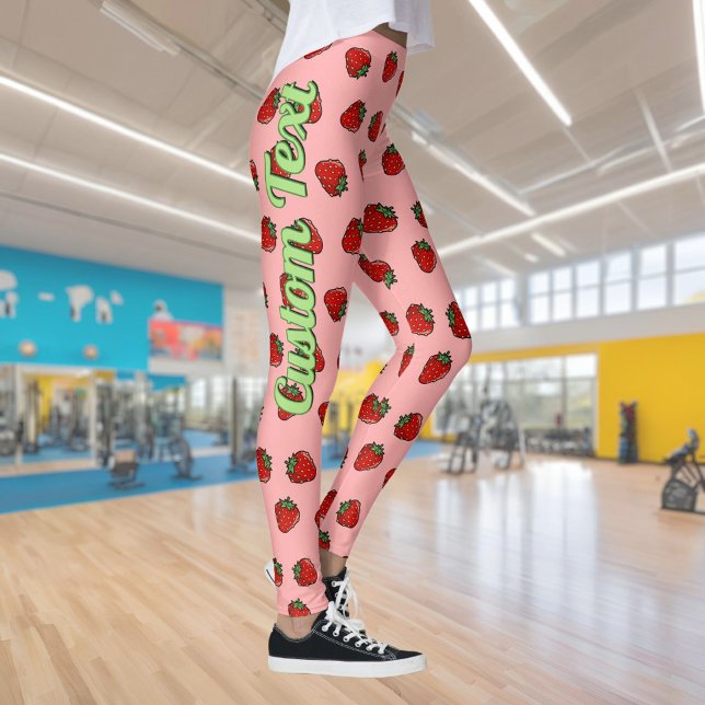 Strawberry Icon Pattern Leggings (Creator Uploaded)