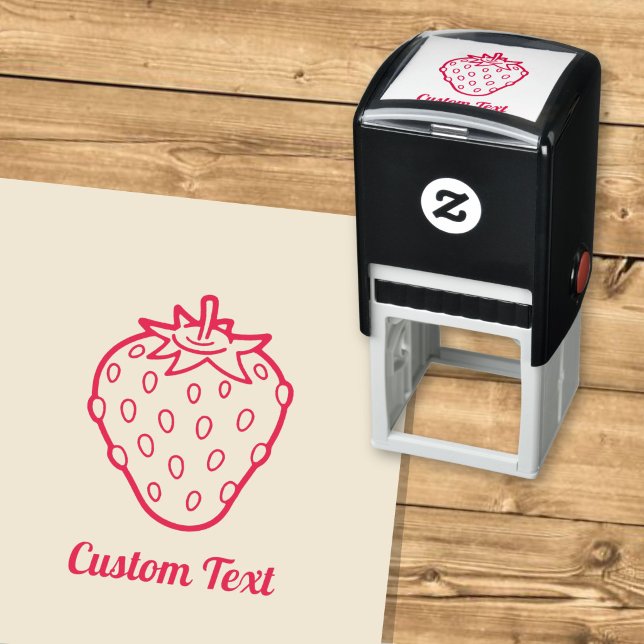 Strawberry Icon Self-inking Stamp (Creator Uploaded)