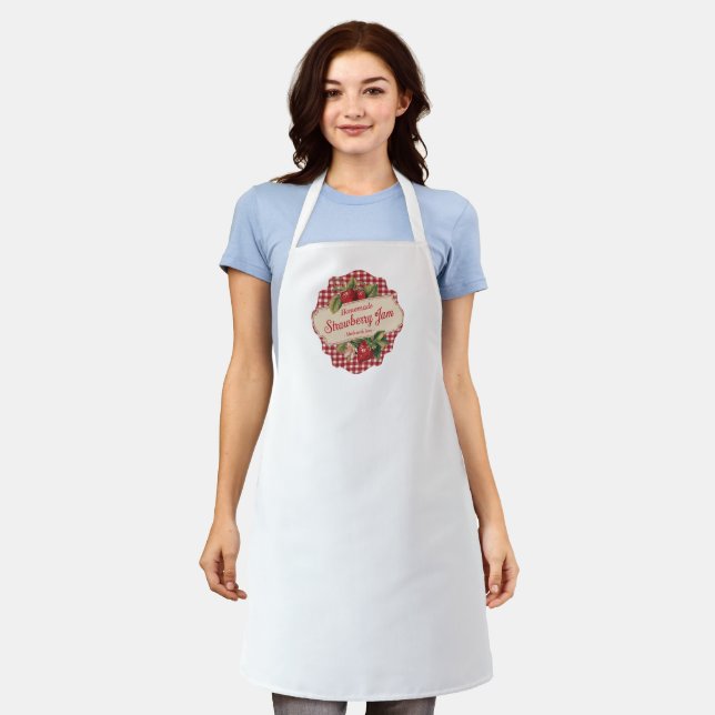 Strawberry Jam Apron (Worn)