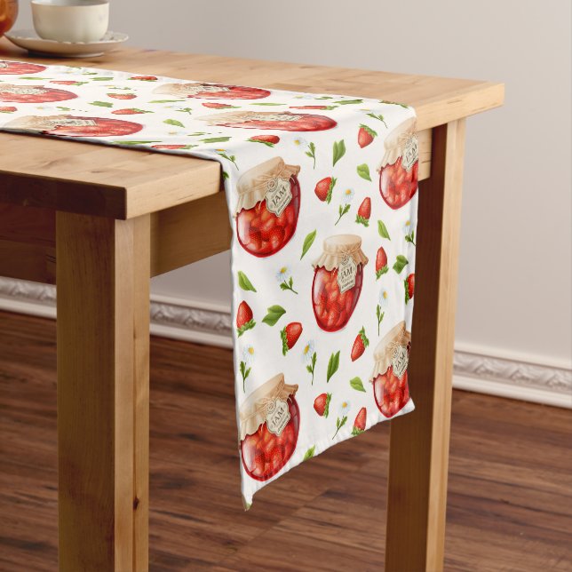 Strawberry Jam Long Table Runner (In Situ)
