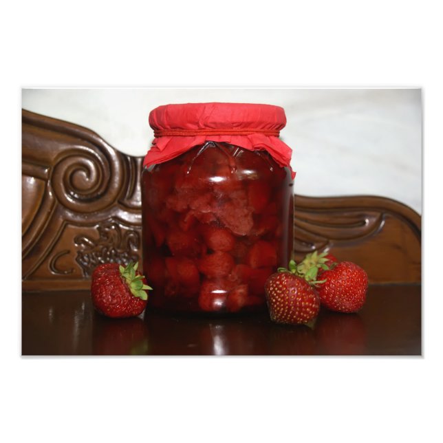 strawberry jam photo print (Front)