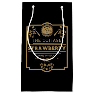 Strawberry Jam Seller Small Gift Bag