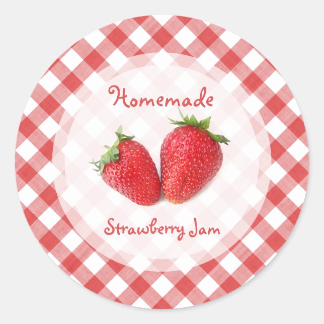 Strawberry Jam sticker (Front)
