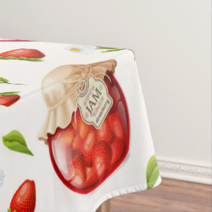 Strawberry Jam Tablecloth