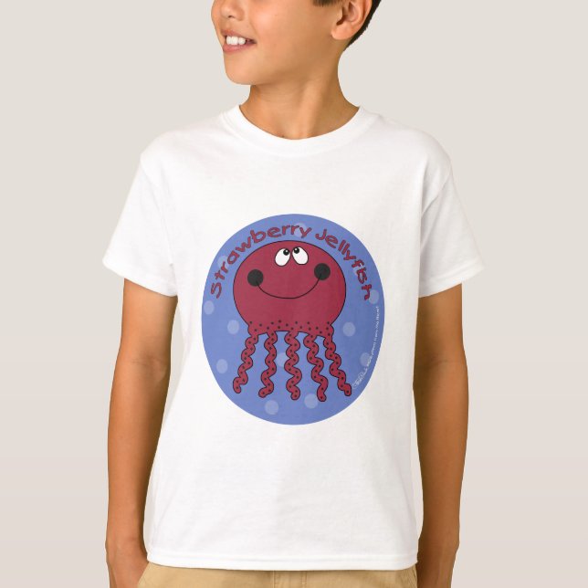 Strawberry Jellyfish T-Shirt (Front)