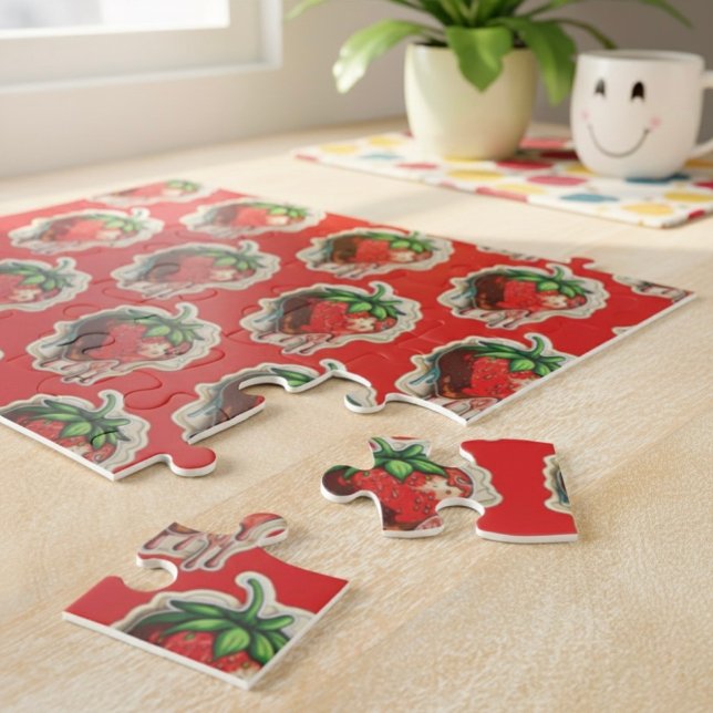 Strawberry Jigsaw Puzzle (Creator Uploaded)
