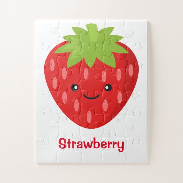 Strawberry Jigsaw Puzzle For Kids (Vertical)
