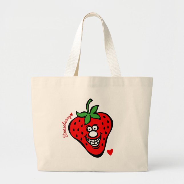 Strawberry *Jumbo Tote (Front)