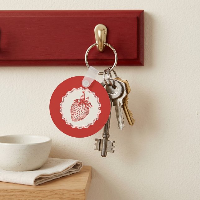 Strawberry Key Ring (Creator Uploaded)