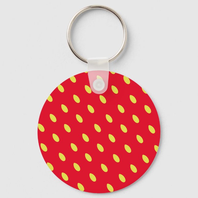 Strawberry Key Ring (Front)