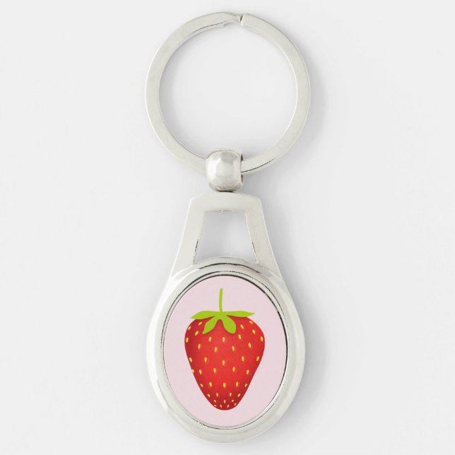 Strawberry Key Ring (Front)