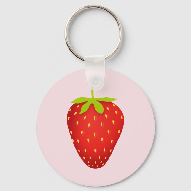 Strawberry Key Ring (Front)