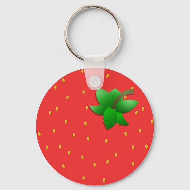 Strawberry Keychain (Front)