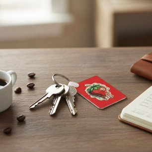 Strawberry Keychain