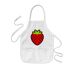 STRAWBERRY KIDS APRON