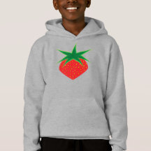 Strawberry Kids Unisex Pullover Hoodie