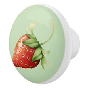 Strawberry Kitchen Drawer Knob - SRF