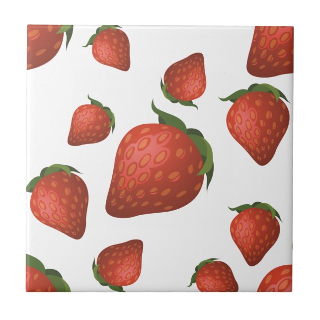 Strawberry kitchen tile (Front)