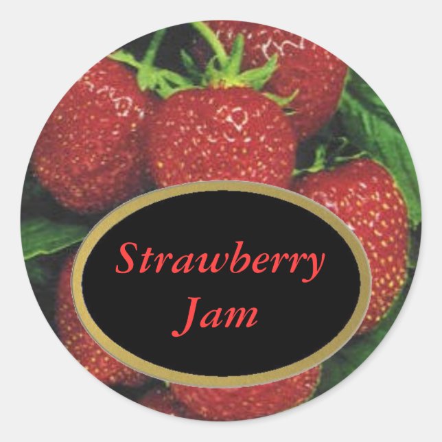 Strawberry Label (Front)