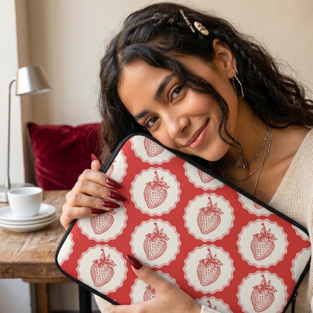 Strawberry Laptop Sleeve (Creator Uploaded)