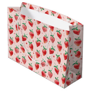 Strawberry Large Gift Bag