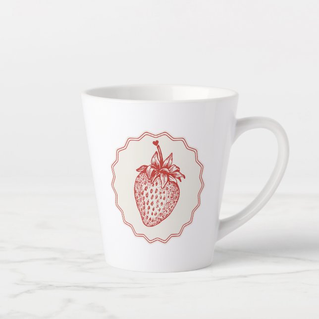 Strawberry Latte Mug (Right)