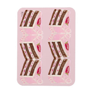 ~Strawberry Layer Cake~ Magnet