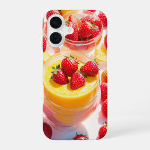 Strawberry Lemon Dessert Phone Case