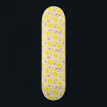 Strawberry Lemon Pink Skateboard<br><div class="desc">A fun strawberry lemon pattern! 

Design © Yvette Schach</div>