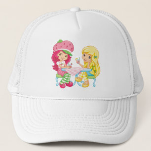 “Strawberry & Lemonade Besties” Trucker Hat